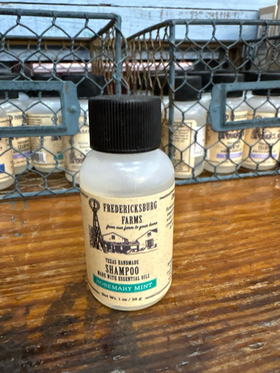 FF Travel Shampoo 1oz Rosemary Mint