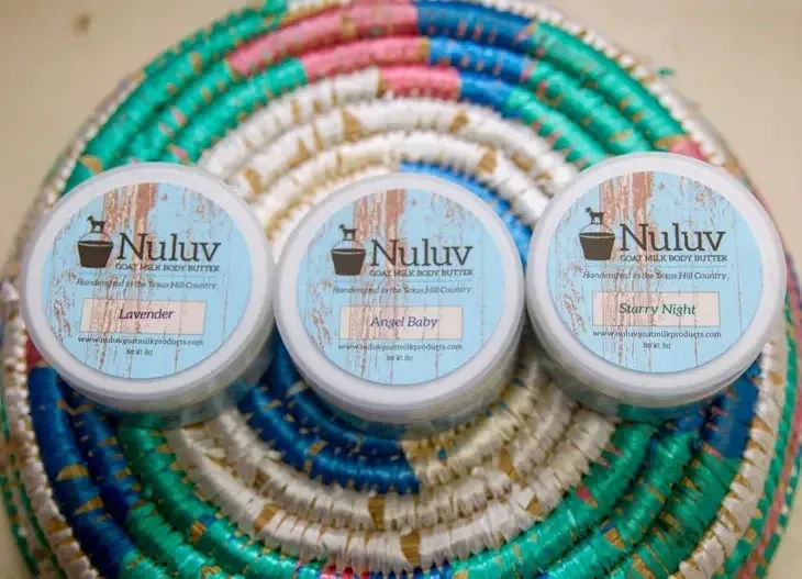 Nuluv Goat Milk Body Butter 8oz Angel Baby