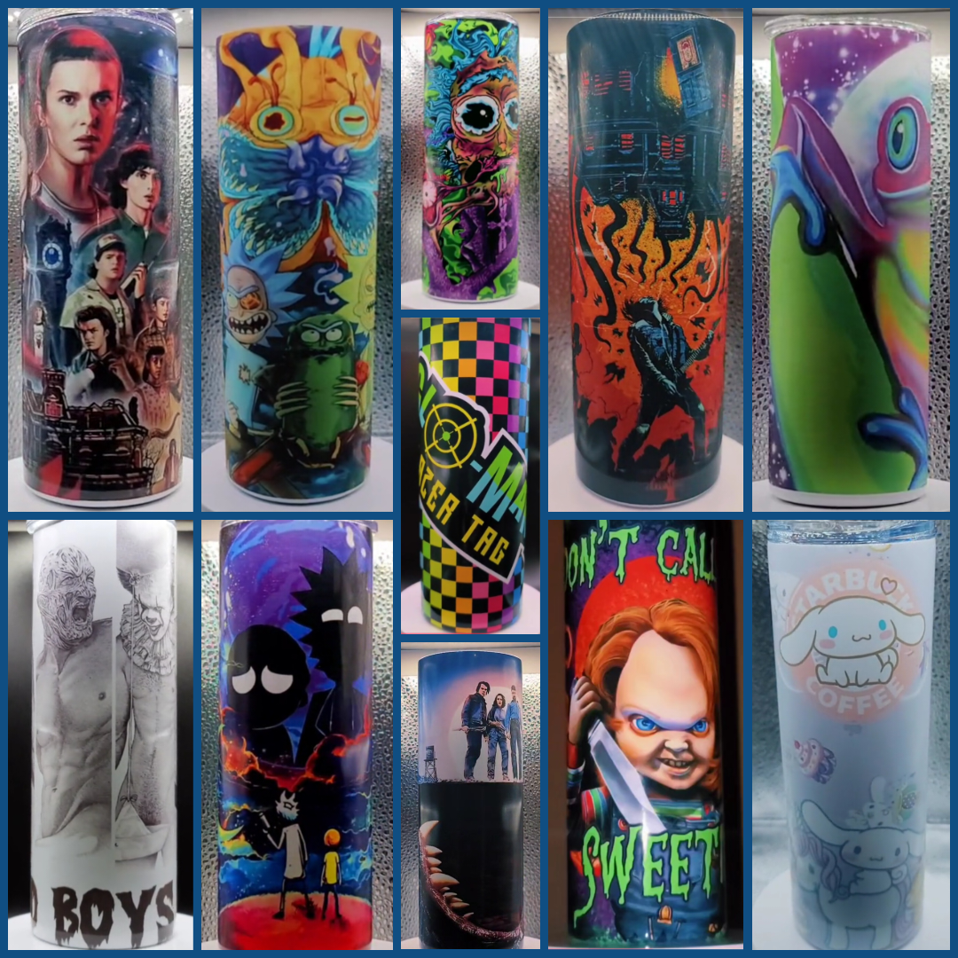 Custom 20 oz Skinny Tumbler