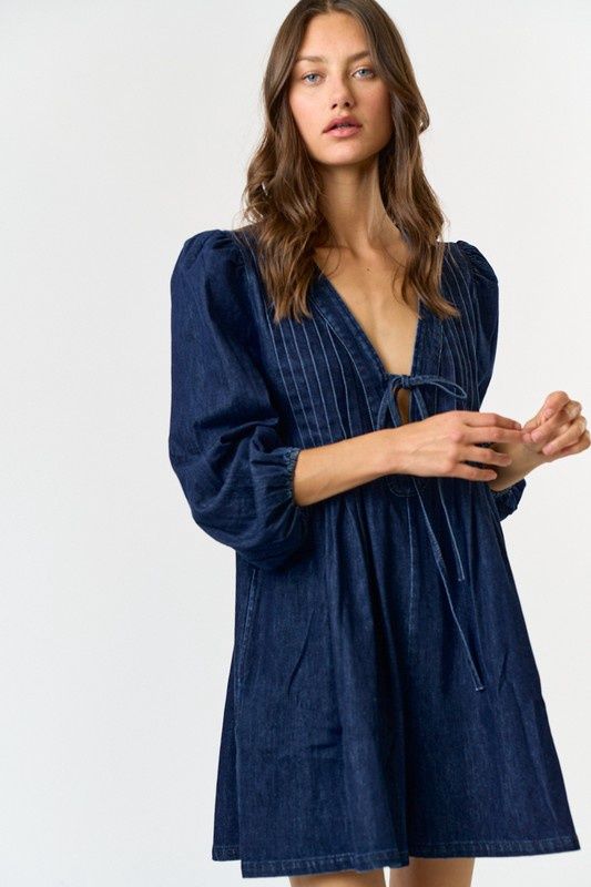 SAMMI DENIM ROMPER