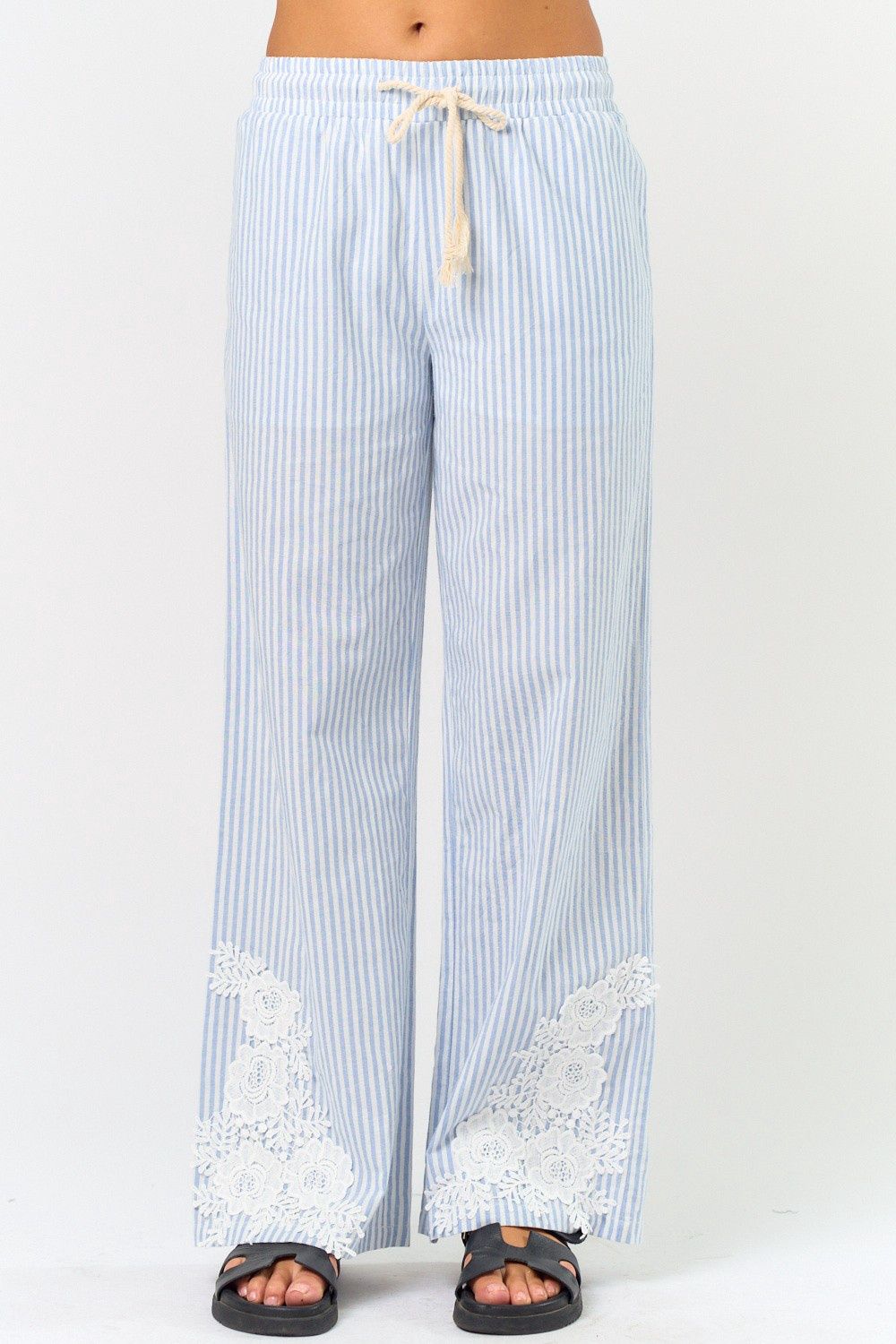 COAST TO COAST STRIPE DRAWSTRING PANT