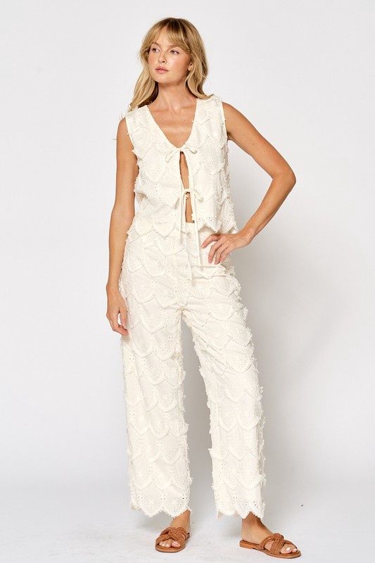 MANON EYELET PANT