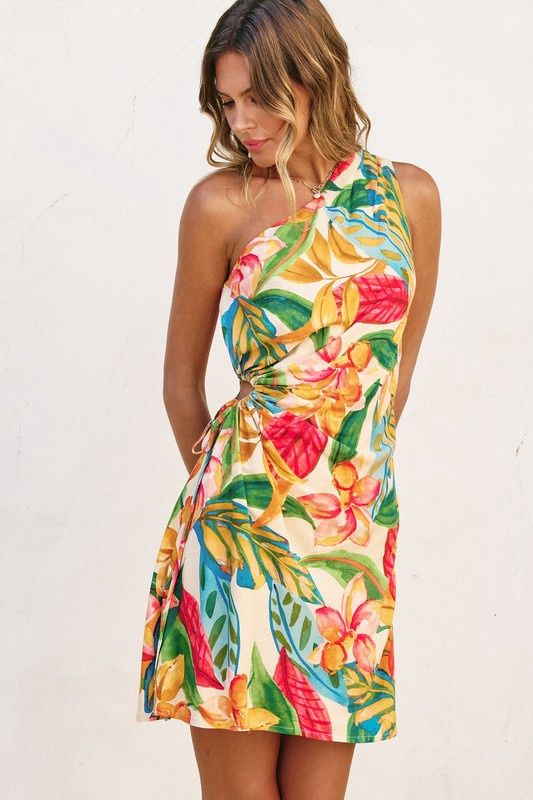 SUPER BLOOM MINI DRESS