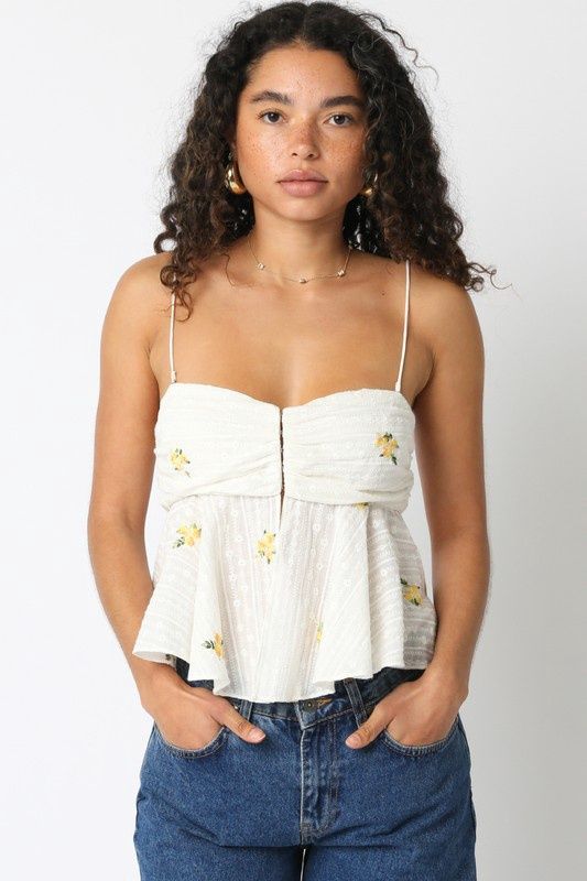 MARIGOLD BABYDOLL TANK