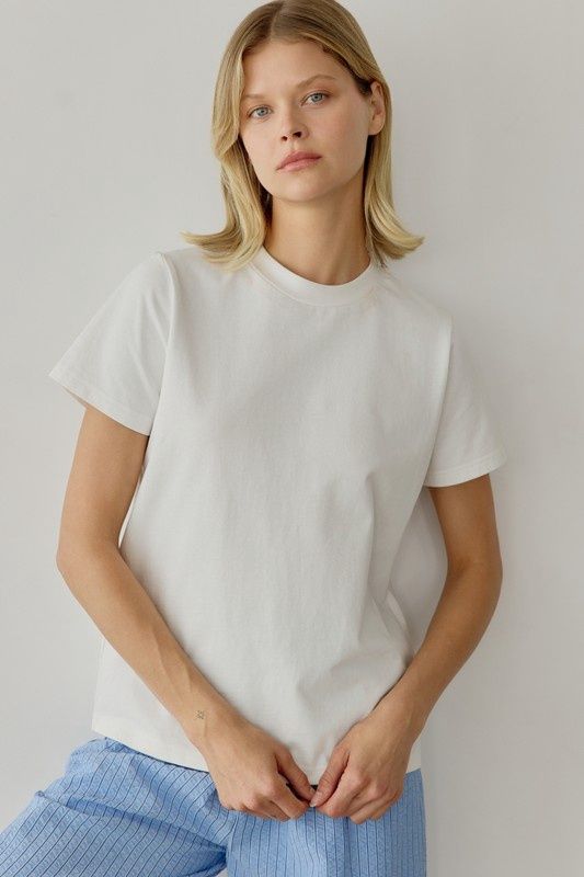 THE LANIE TOP, Colour: WHITE, Size: SMALL