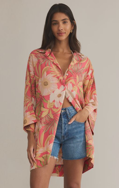 GELLAR TROPIC MINI DRESS