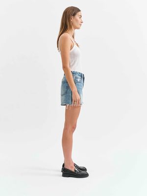 CROSSROADS MID RISE LOOSE SHORTS