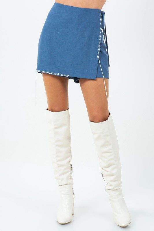 AGNES WRAP SKORT