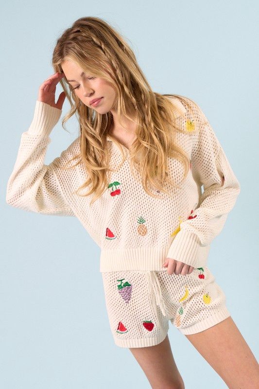 CORSICA FRUIT CROCHET SET