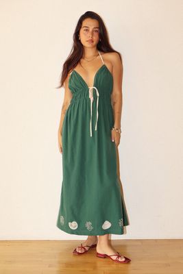 CAMILLE HALTER MAXI DRESS