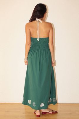 CAMILLE HALTER MAXI DRESS
