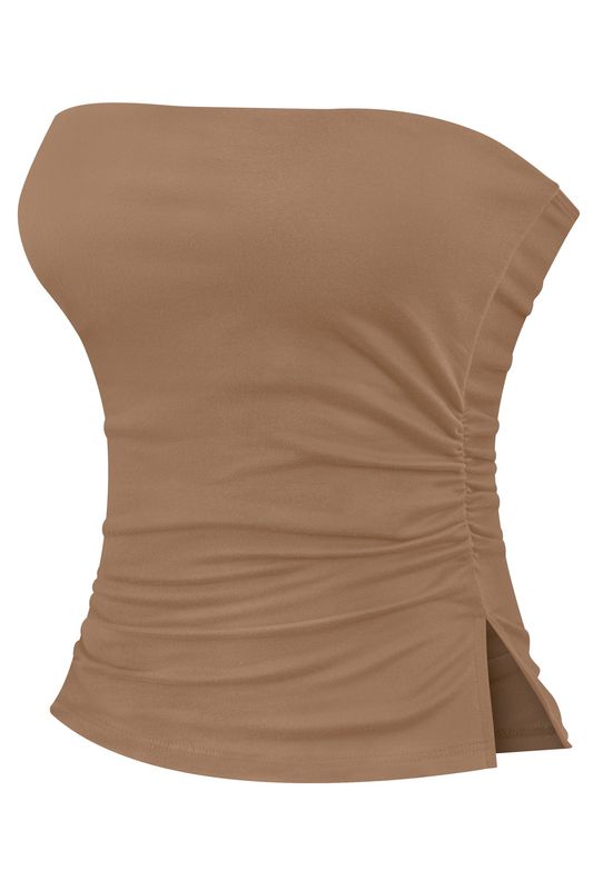 SOFI RUCHED TUBE TOP