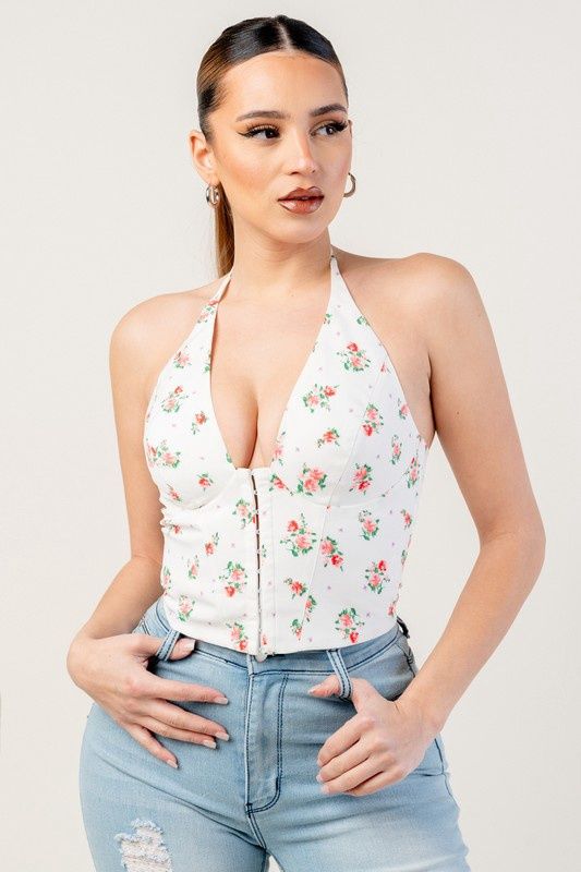 BISTRO FLORAL TOP