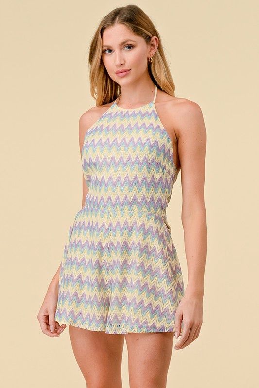KEY LARGO CROCHET ROMPER