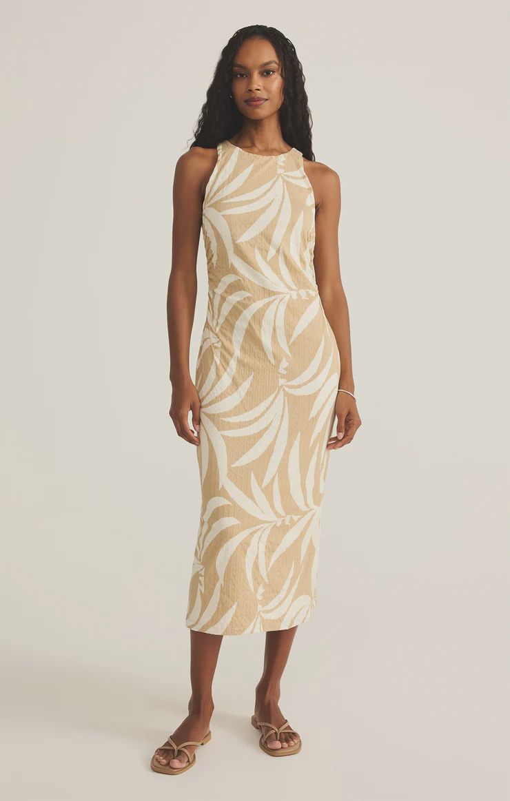 ADISON VACANCES MIDI DRESS