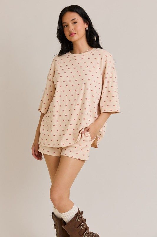 ALLOVER FLAG TEE