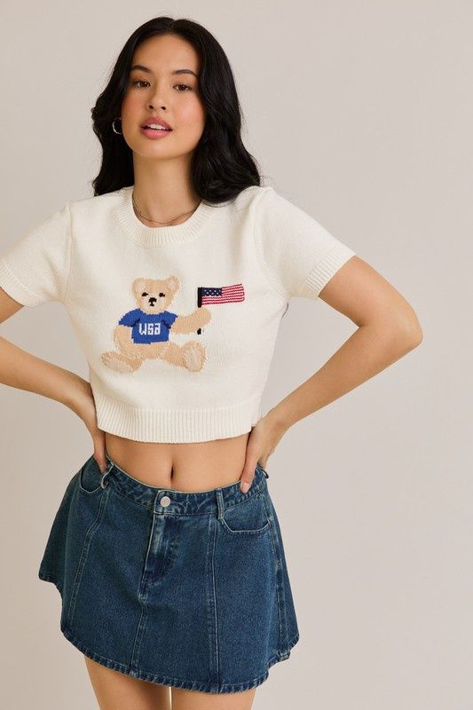 USA TEDDY SWEATER