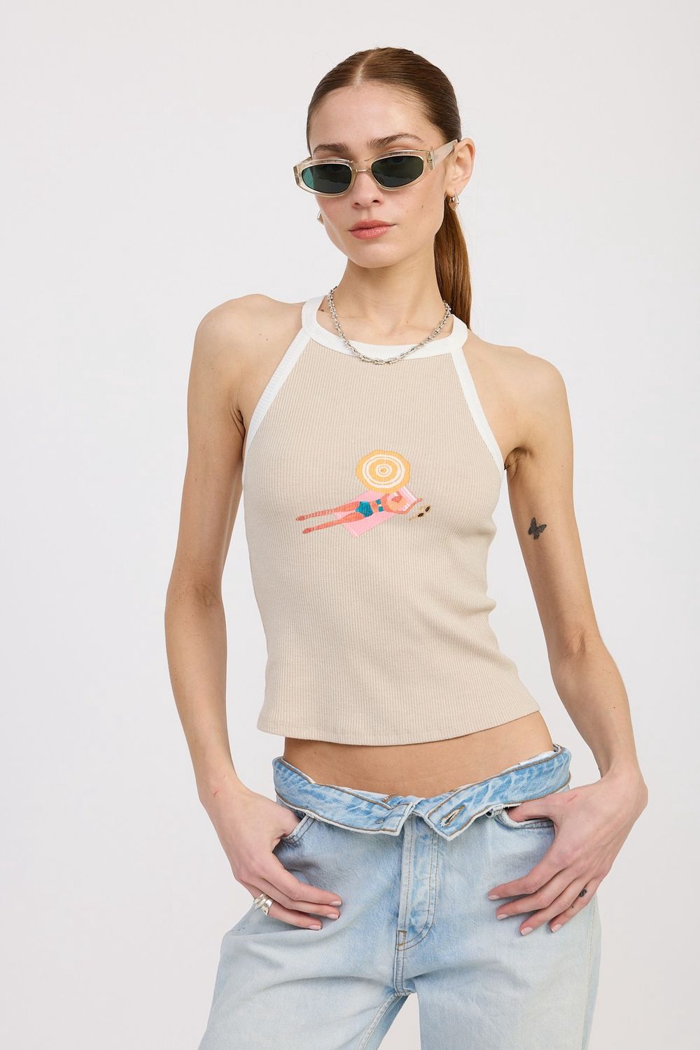 SUN BAITHER RACER BACK TANK