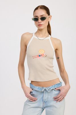 SUN BAITHER RACER BACK TANK