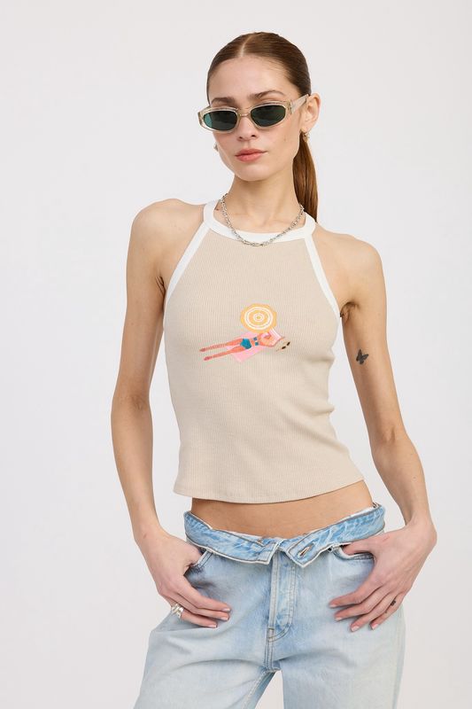SUN BAITHER RACER BACK TANK