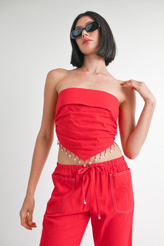 PLAYA DE SES BEAD TUBE TOP