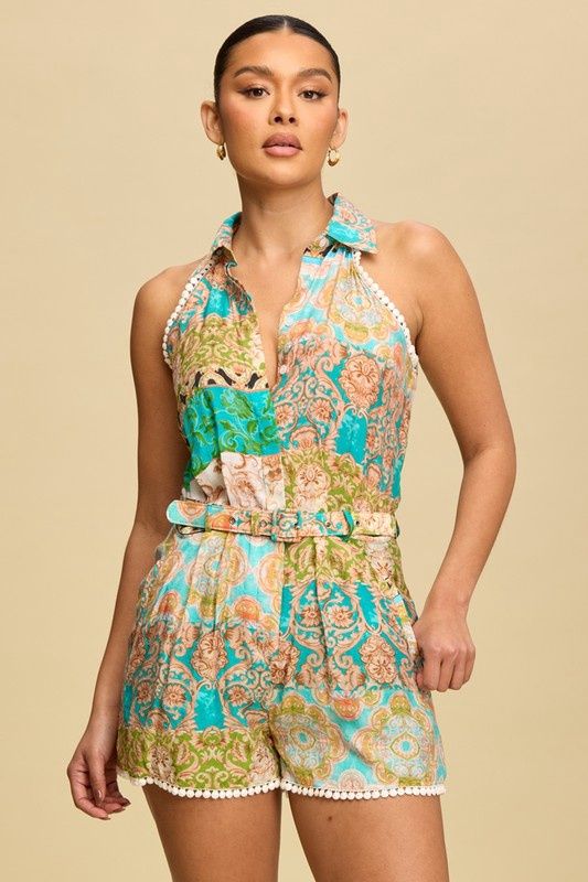CHIARA PAISELY ROMPER