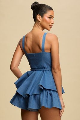NICA DENIM ROMPER