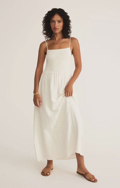 BAYSIDE LINEN MAXI DRESS
