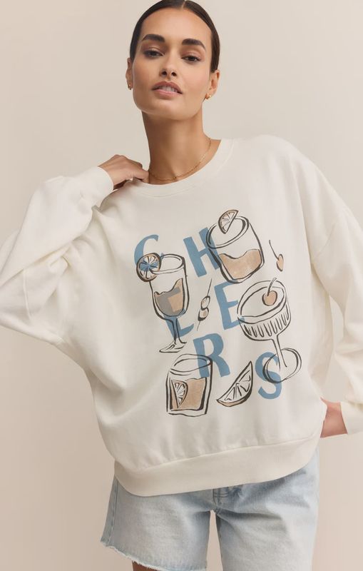 CHEERS SUNDAY SWEATSHIRT
