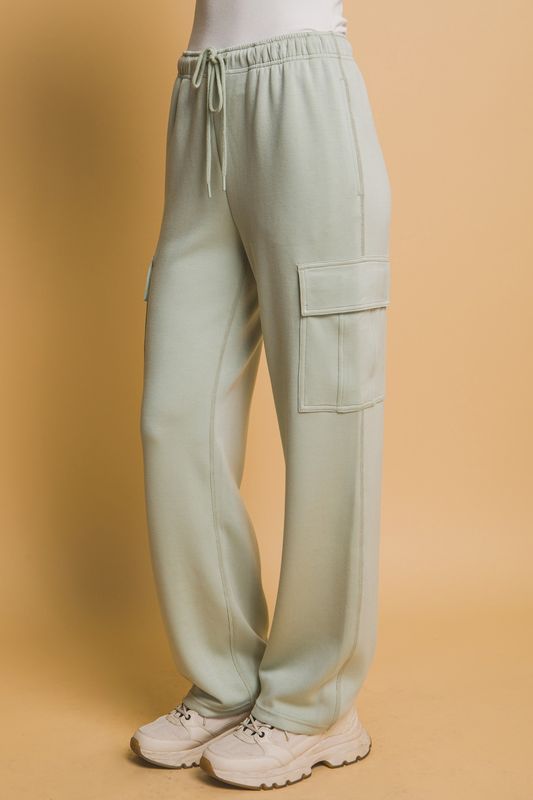 SOLACE MIDRISE CARGO SWEATPANT