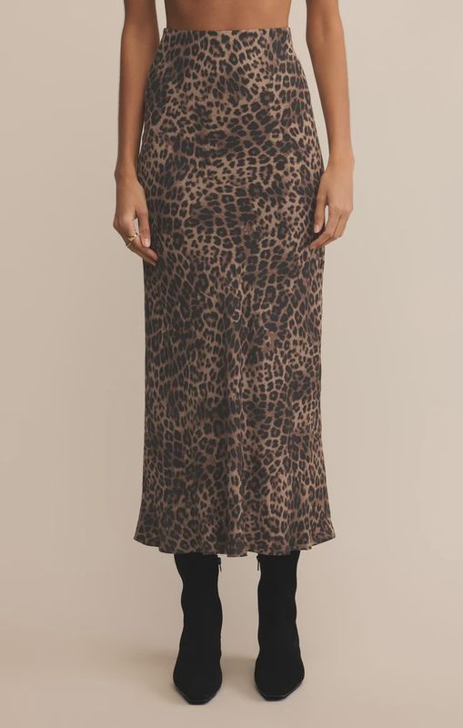 IZABEL LEOPARD SKIRT