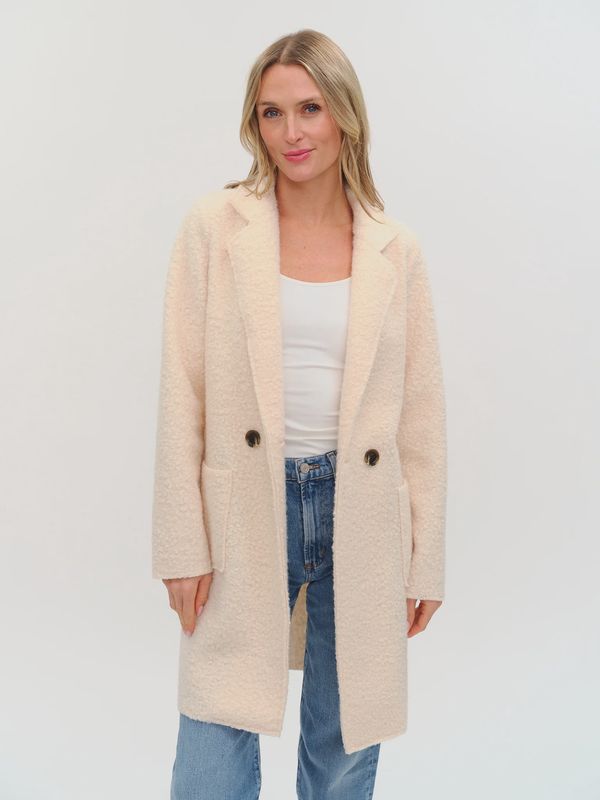 GIA FAUX SHEARLING LONG COAT