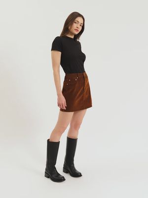 STASH SKIRT HIGH RISE MINI