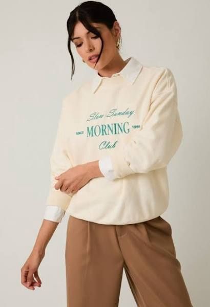 SLOW SUNDAY MORNING CLUB SWEATSHIRT