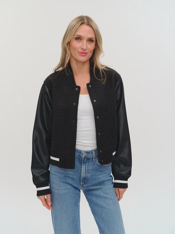 YORK SHEARLING BOMBER JACKET