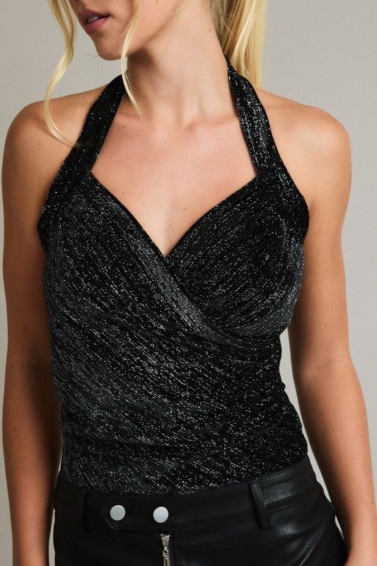 LOVE THE SPARKLE VELVET BODYSUIT
