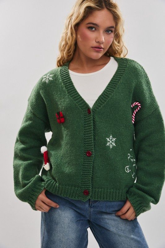 CHRISTMAS FUN CARDIGAN