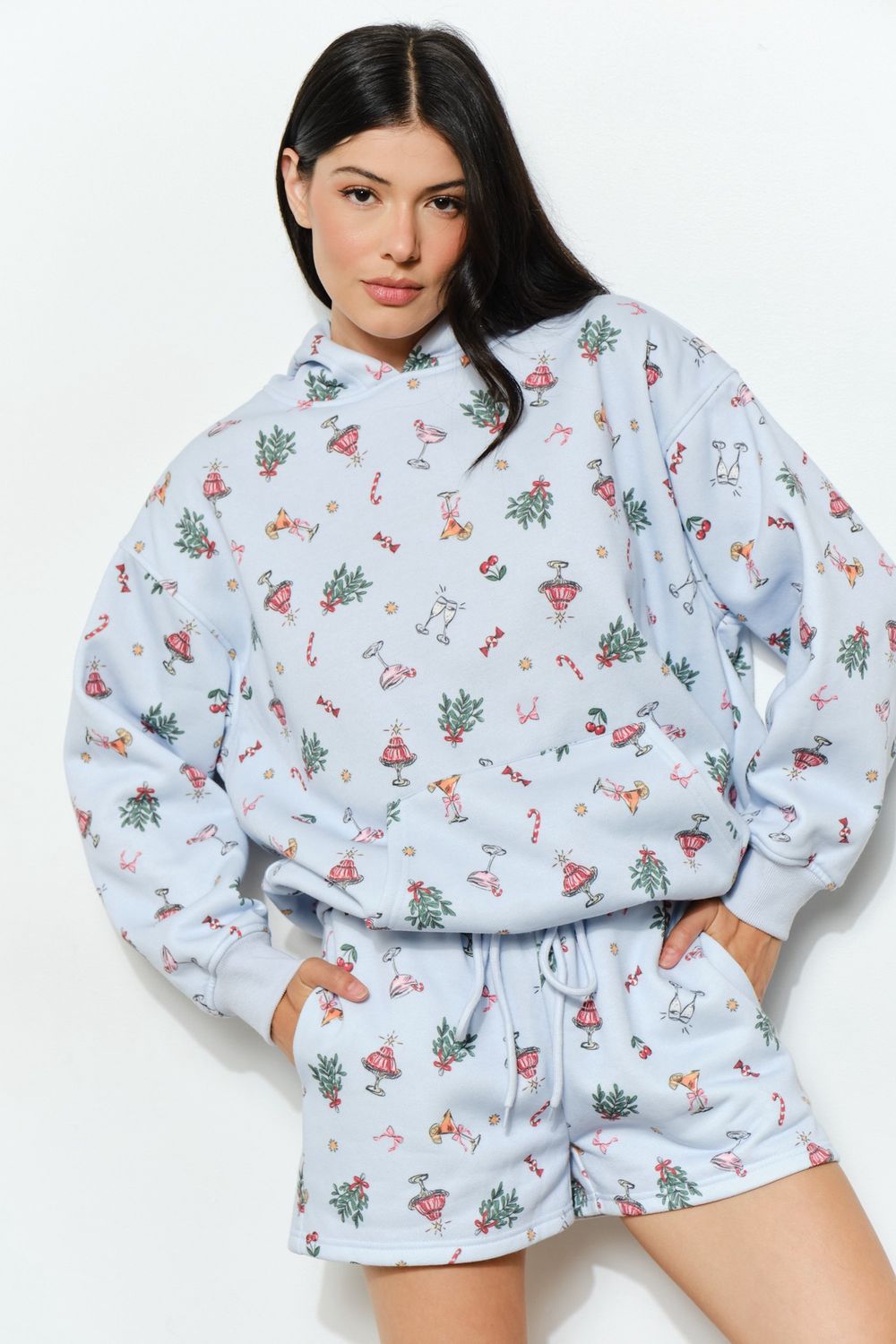 RENNE HOLIDAY HOODIE SWEATSHIRT