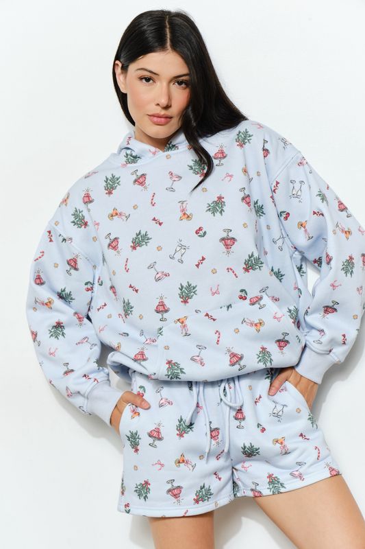 RENNE HOLIDAY HOODIE SWEATSHIRT