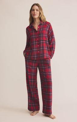 HANGOUT PLAID PJ PANTS
