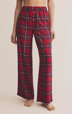 HANGOUT PLAID PJ PANTS