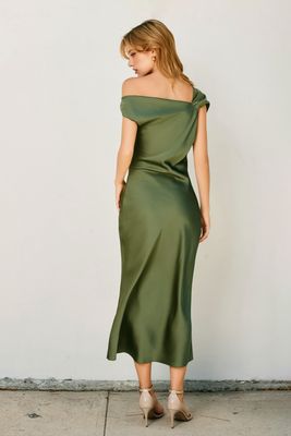 RUM RAISIN MIDI DRESS