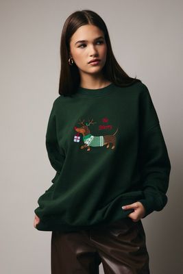 A TEENI CHRISTMAS SWEATSHIRT