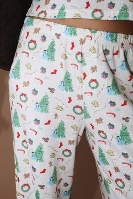 GINGERBREAD THERMAL PANT