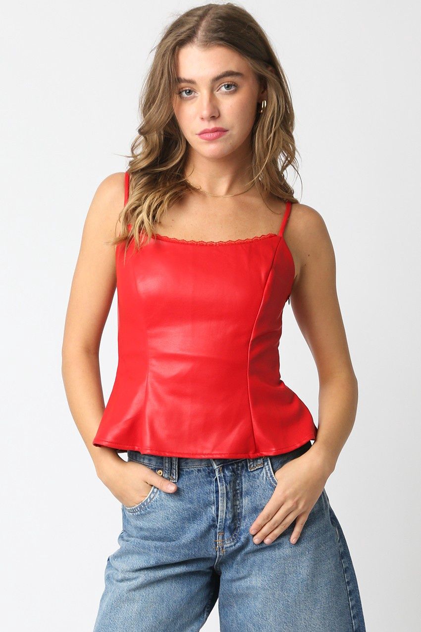 STACY PU TOP