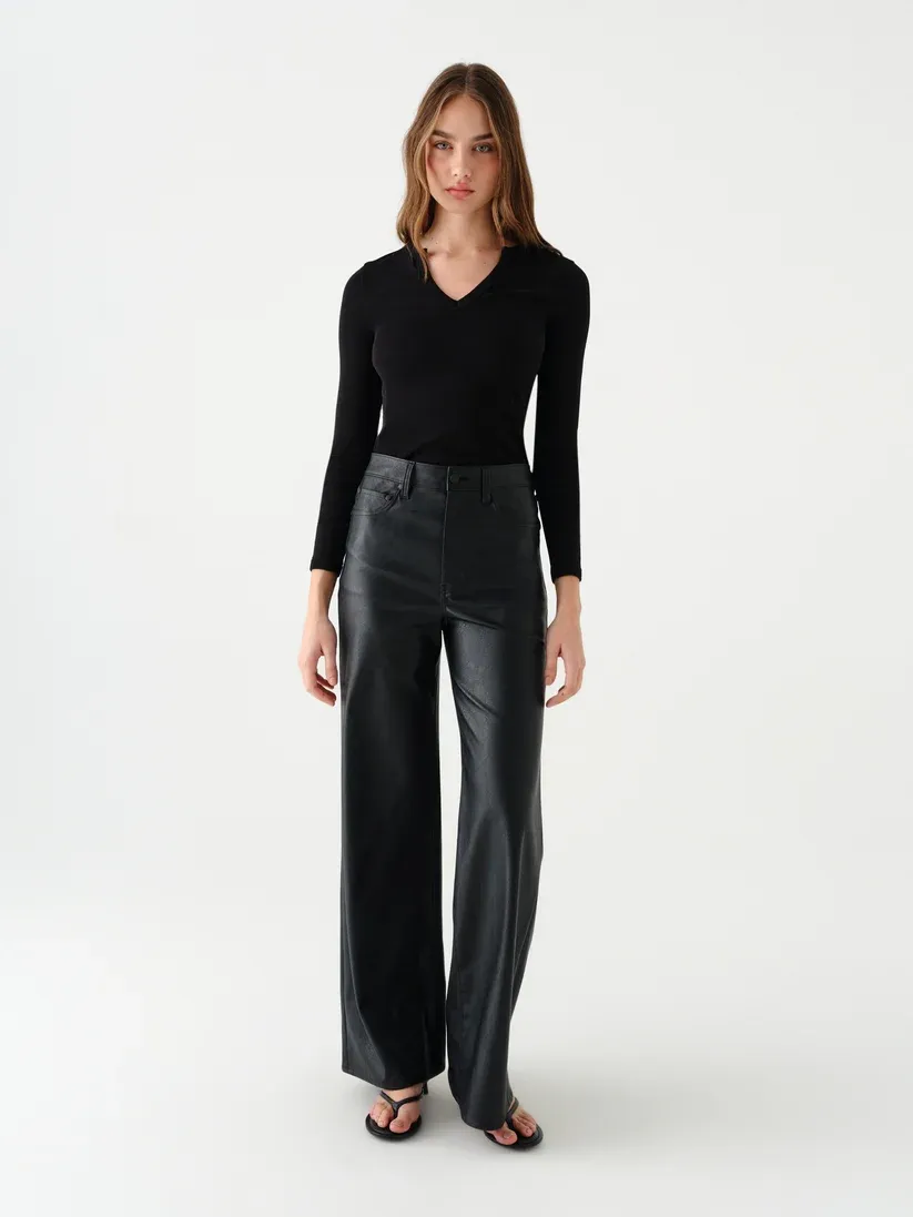 Far Out High Rise Wide Leg Jean