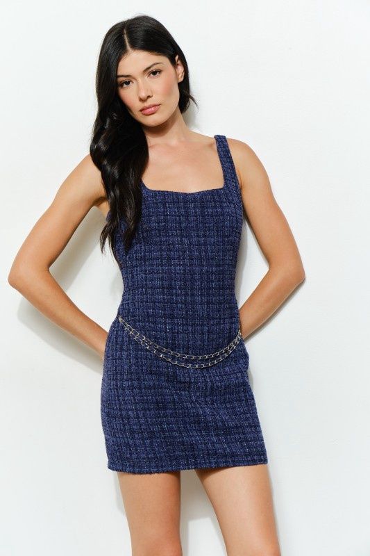 PRIMROSE TWEED DRESS