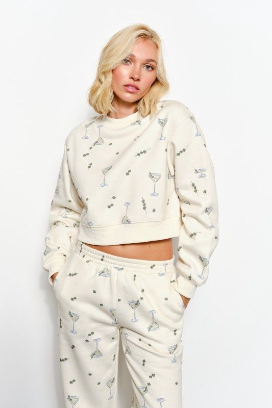 BILLIE MARTINI SWEATSHIRT