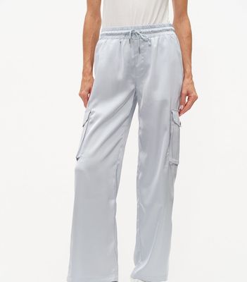 ELSA SATIN CARGO PANT