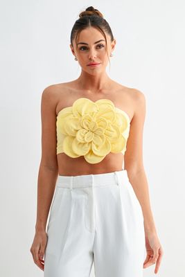 FIORE STRAPLESS TOP